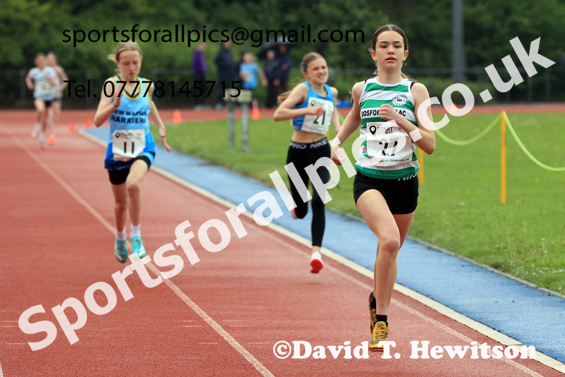 800 metres, 2026 North Eastern Track and Field Champs, Shildon, County Durham. Photo: David T. Hewitson/Sports for All Pics